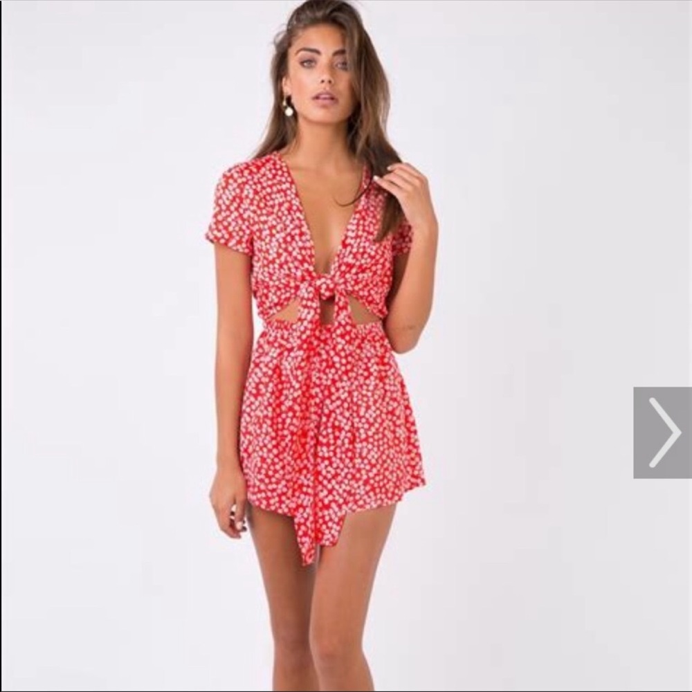 Princess Polly Virgo Tie Romper